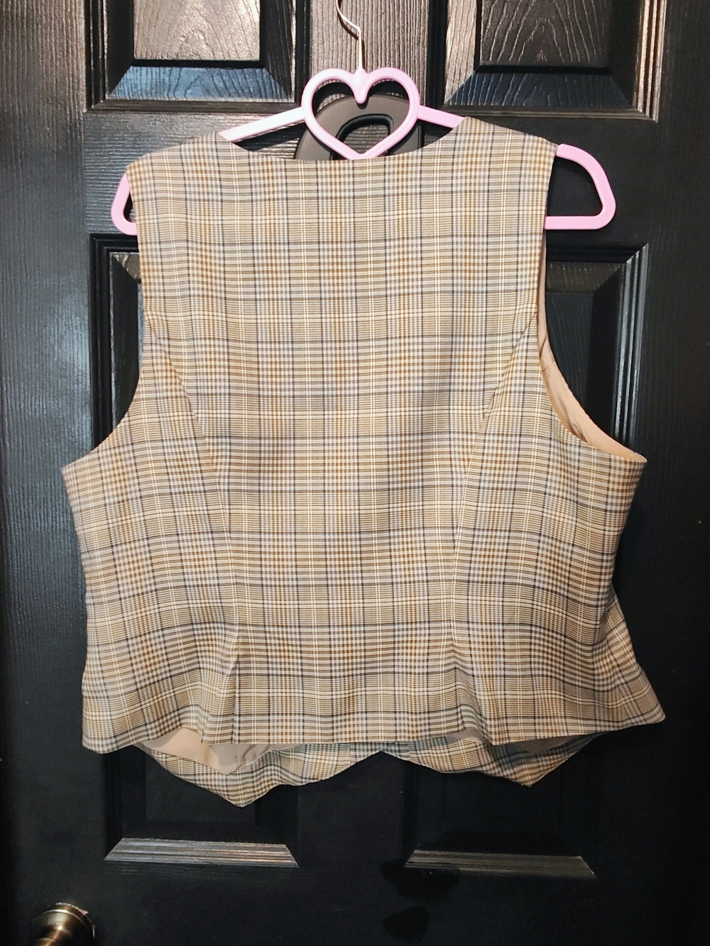 CAbi Neutral Tan Jacket with Subtle Black Label Accent - Picture 2 of 11